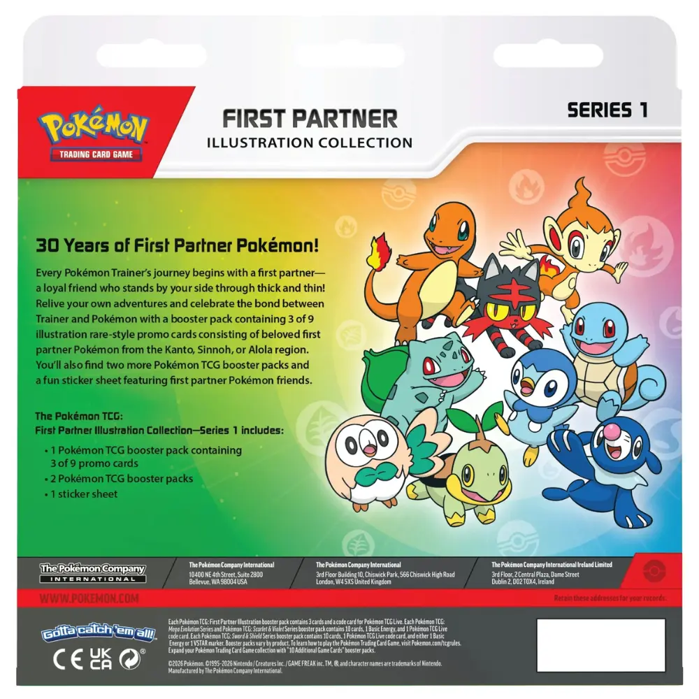 Pokemon First Partner Illustration Collection - Series 1 - Image 12