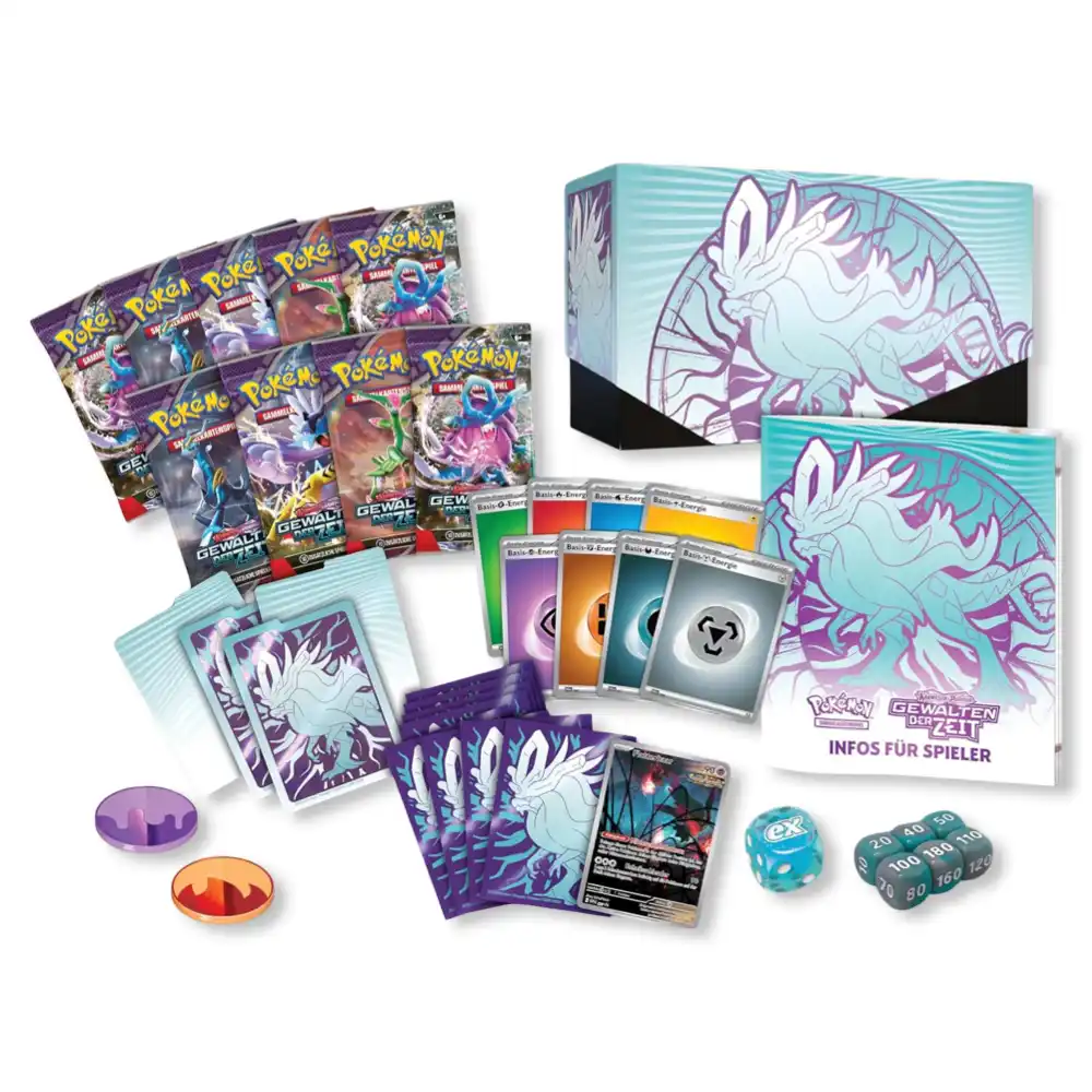 Pokemon Gewalten de Zeit - Top Trainer Box (DE) (B-Ware) - Image 5