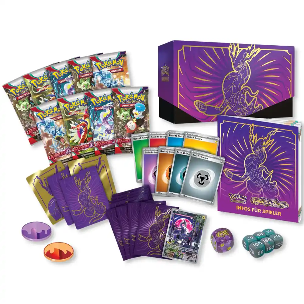 Pokemon Karmesin & Purpur - Top Trainer Box (DE) - Image 5
