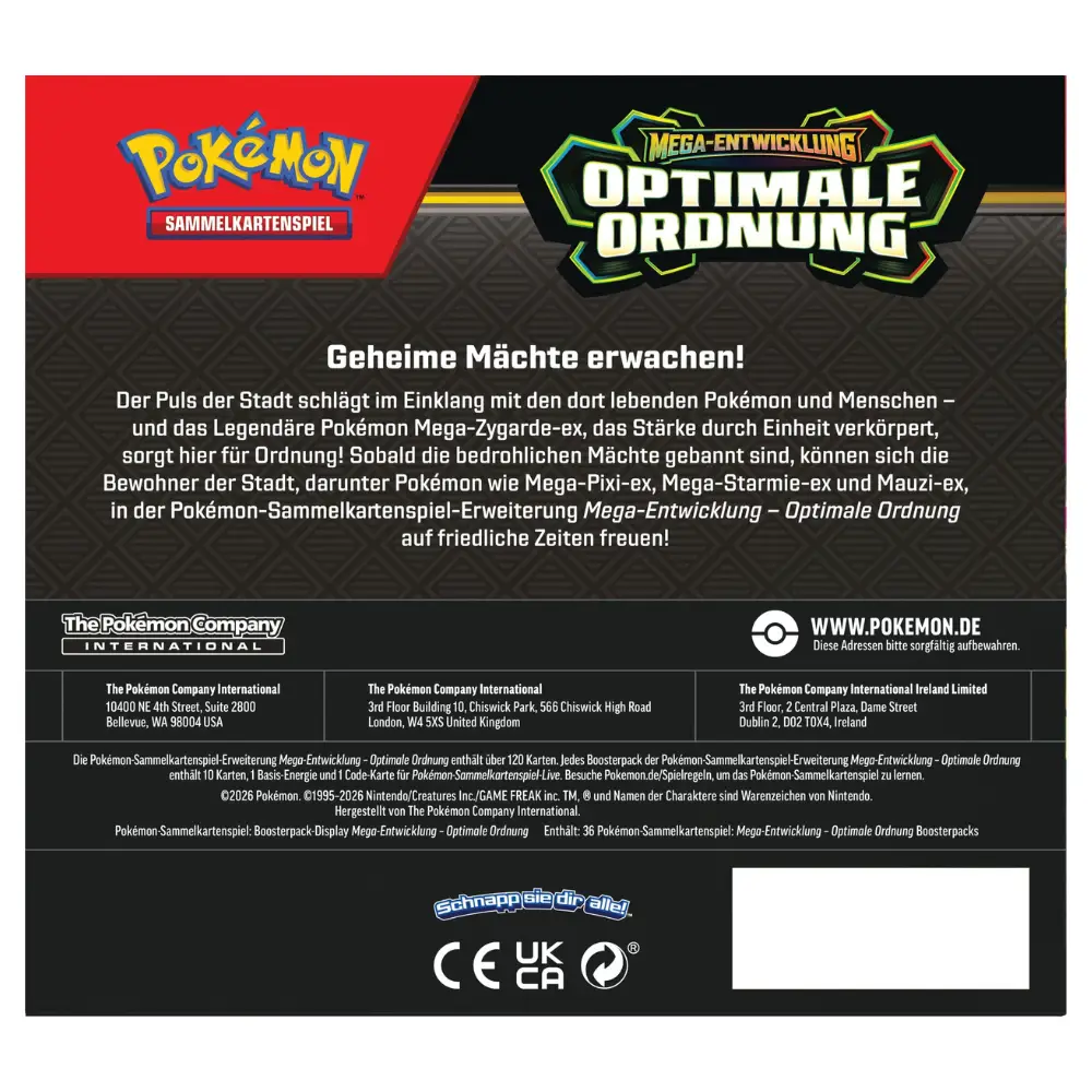 Pokemon Optimale Ordnung - Booster Display (DE) - Image 4