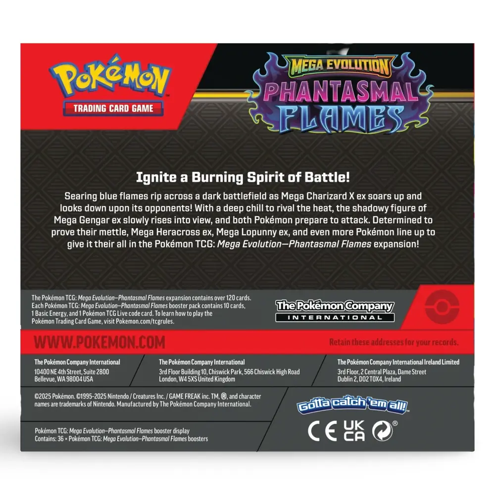 Pokemon Phantasmal Flames - Booster Display (B-Ware) - Image 9