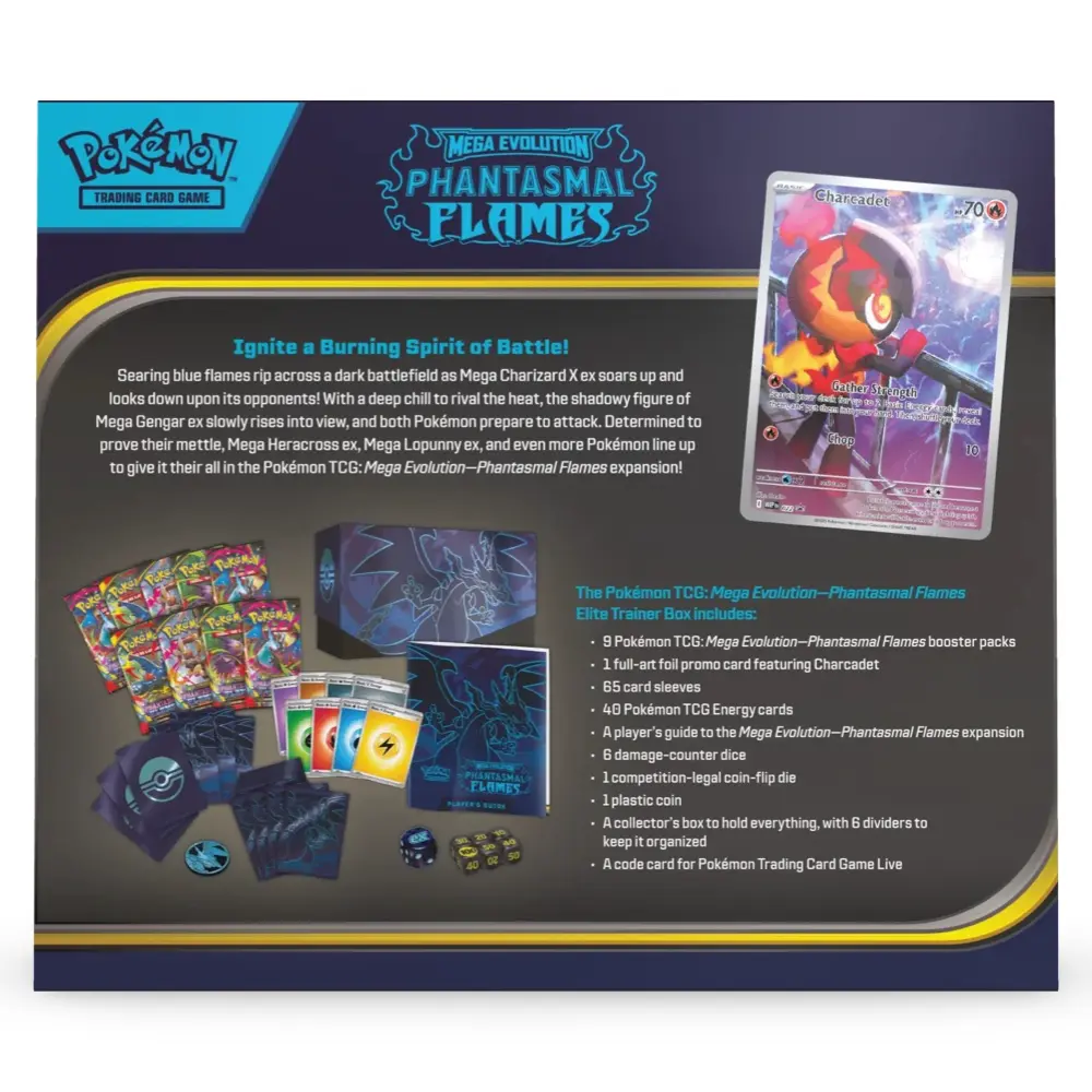 Pokemon Phantasmal Flames - Elite Trainer Box - Image 9