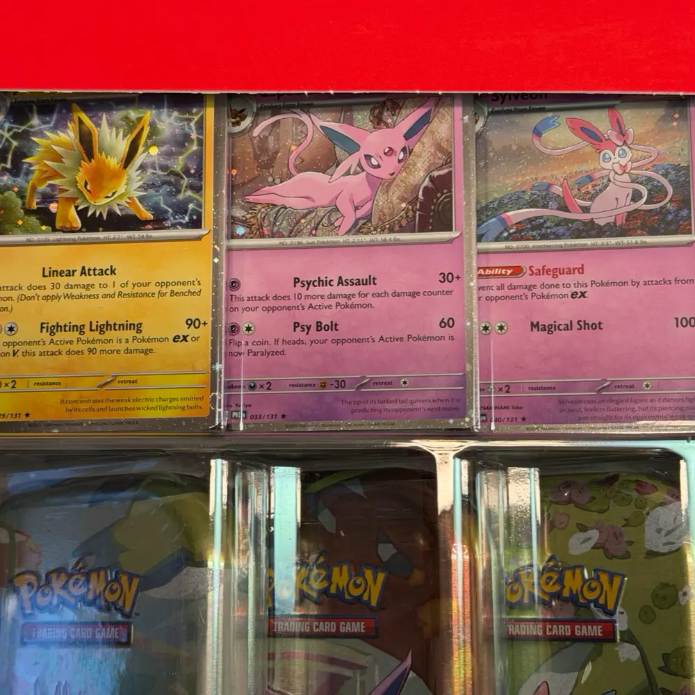 Pokemon Prismatic Evolutions 8 Mini-Tins Promos Box (US-exclusive) - Image 2