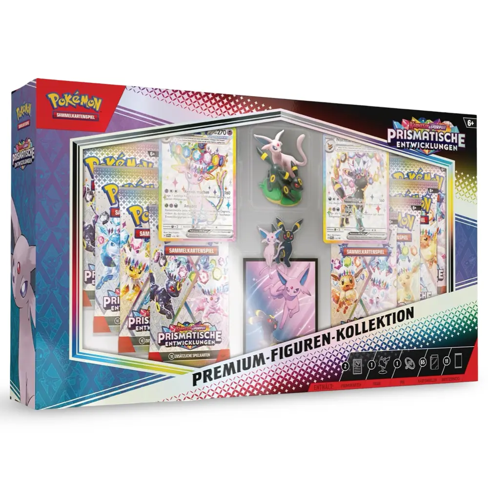 Pokemon Prismatische Entwicklungen - Premium Figuren Kollektion (DE)