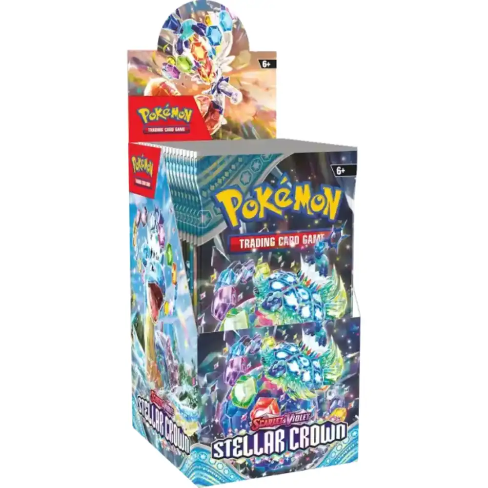 Pokemon Stellar Crown - Booster Display (18 Stück)