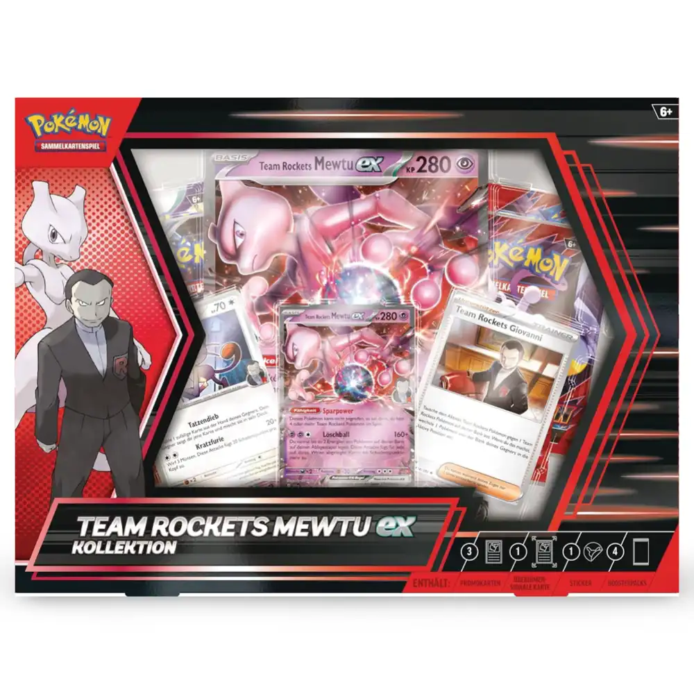 Pokemon Team Rockets Mewtwo ex Kollektion (DE) - Image 3