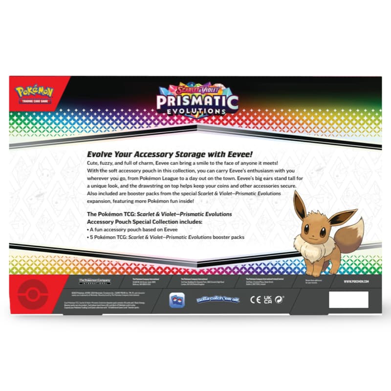 Pokemon Prismatic Evolutions - Accessory Pouch Special Collection - Image 5