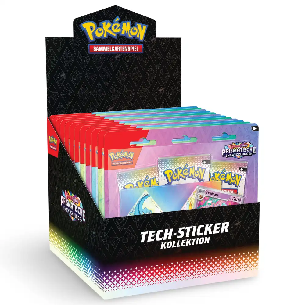 Pokemon Prismatische Entwicklungen Tech Sticker Kollektion (DE)