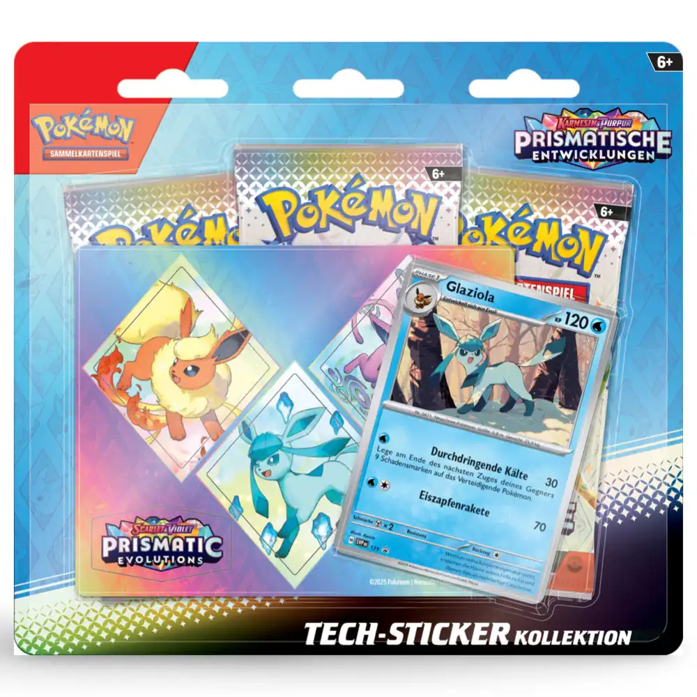 Pokemon Prismatische Entwicklungen Tech Sticker Kollektion (DE) - Image 3