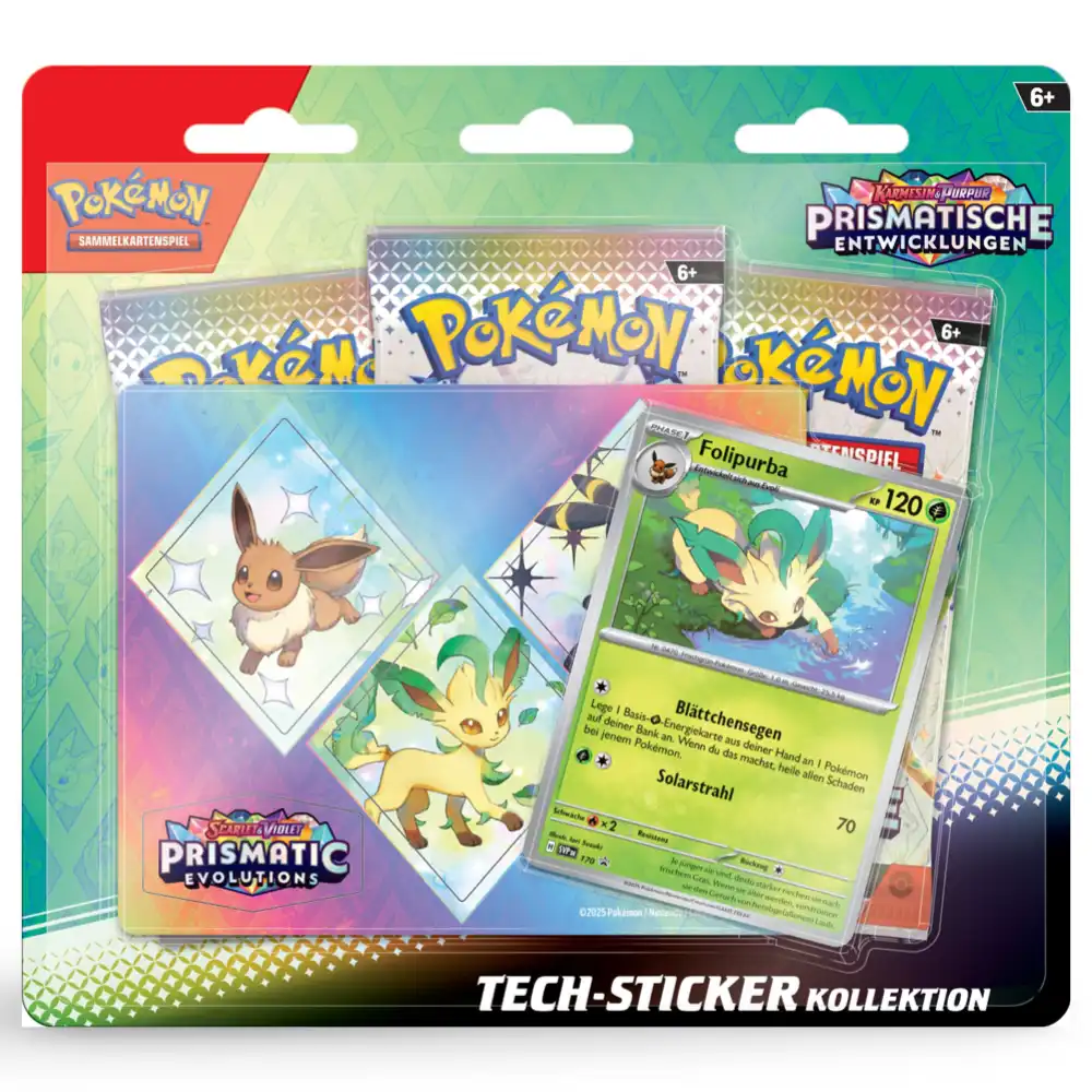 Pokemon Prismatische Entwicklungen Tech Sticker Kollektion (DE) - Image 4