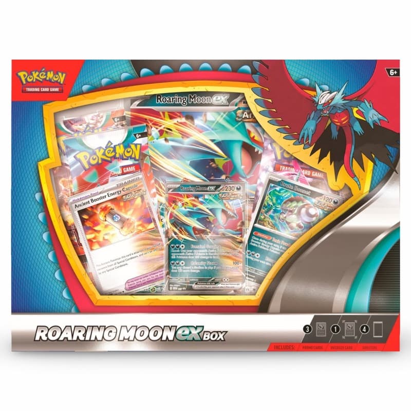 Pokemon Roaring Moon ex / Iron Valiant ex Box - Image 3