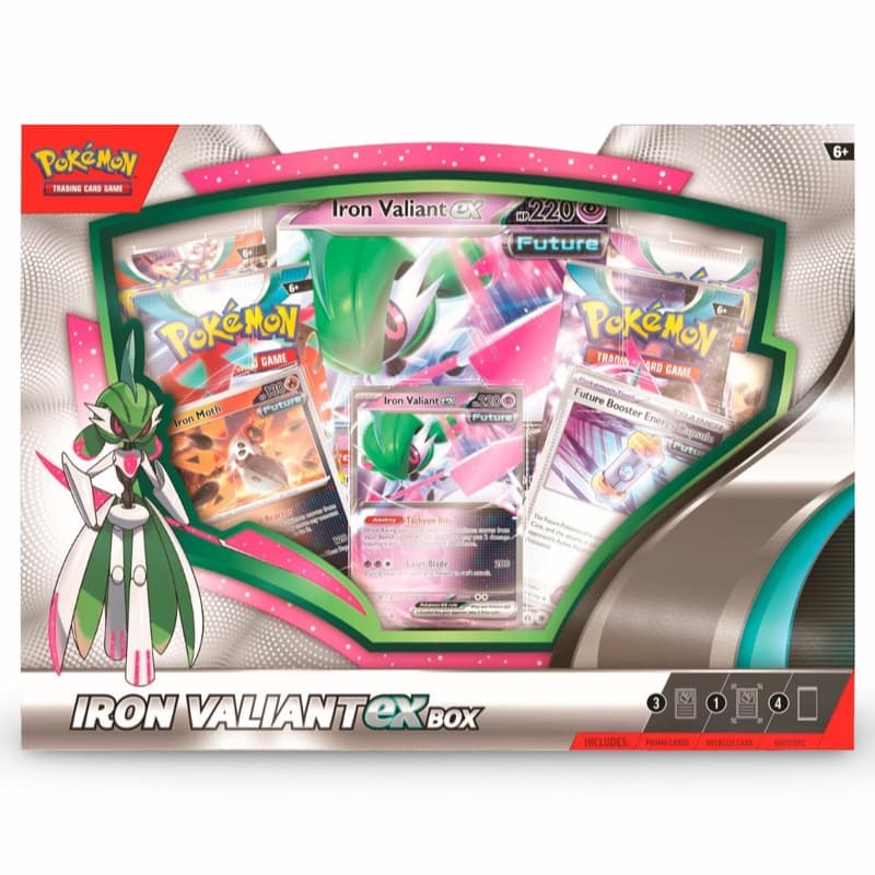 Pokemon Roaring Moon ex / Iron Valiant ex Box - Image 5