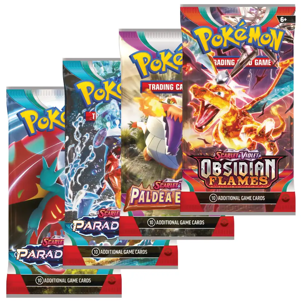 Pokemon Roaring Moon ex / Iron Valiant ex Box - Image 6