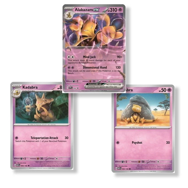 Scarlet & Violet 151 - Alakazam ex Collection - Image 2