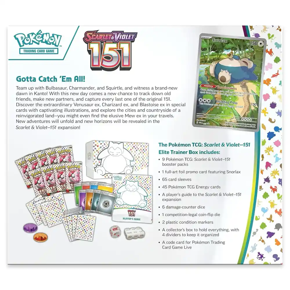Pokemon Scarlet & Violet 151 - Elite Trainer Box - Image 4