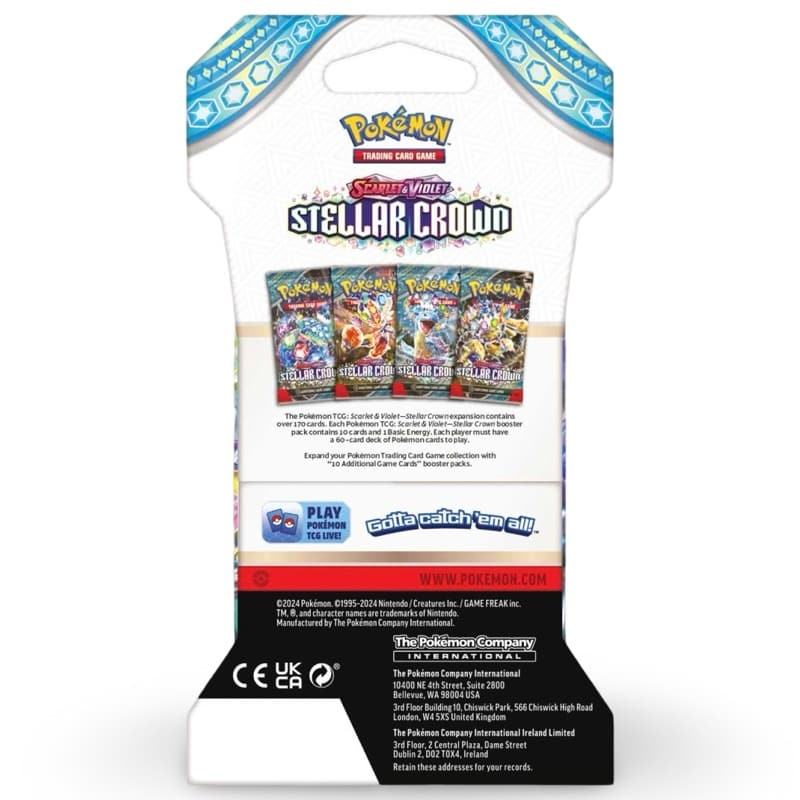 Pokemon Stellar Crown - Sleeved Booster - Image 6