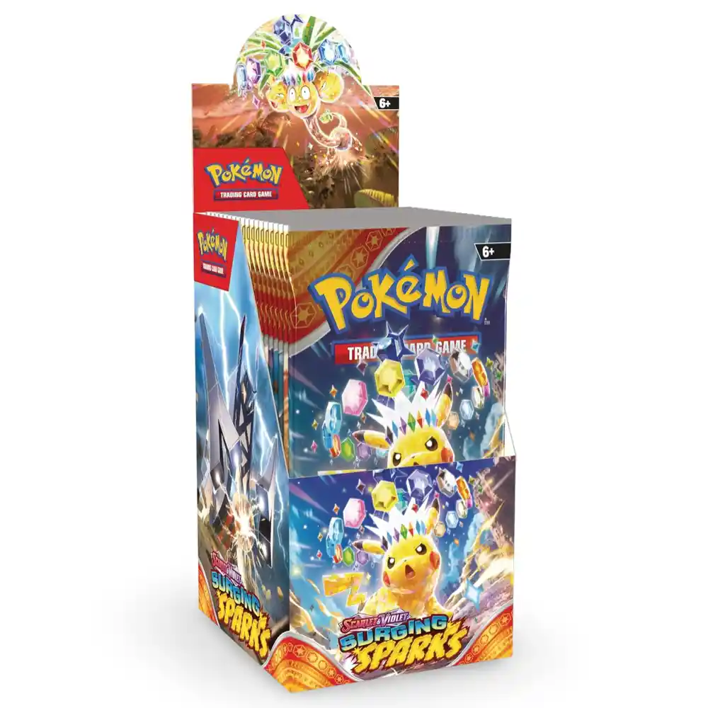 Pokemon Surging Sparks - Booster Display (18 Stück)