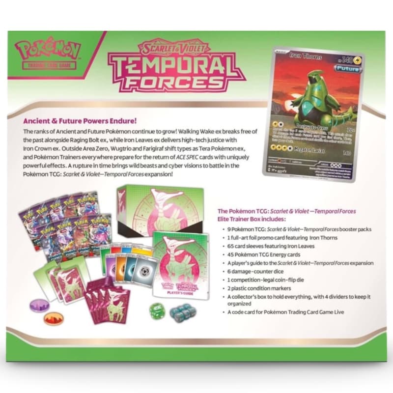 Pokemon Temporal Forces - Elite Trainer Box - Image 4