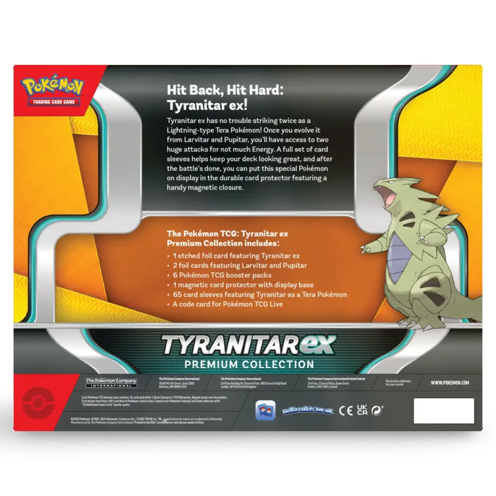 Pokemon Tyranitar ex Premium Collection - Image 4