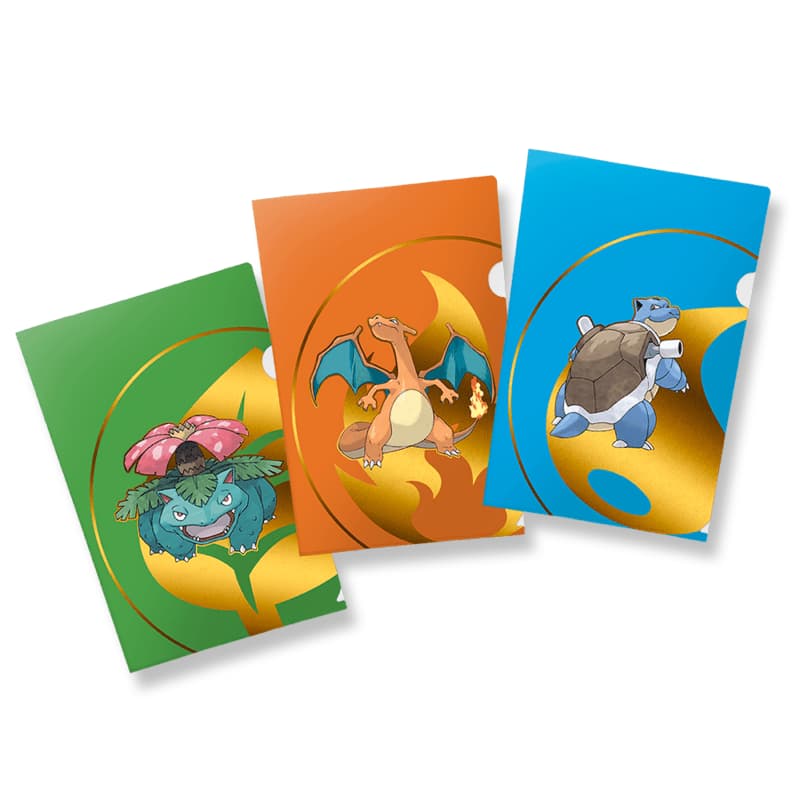 Ultra Pro Glurak, Turtok, Bisaflor Turnier-Folios (Series 1)