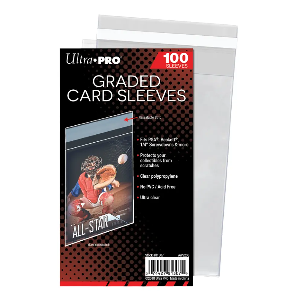 Ultra Pro Graded Card Sleeves Resealable (100 Stück)