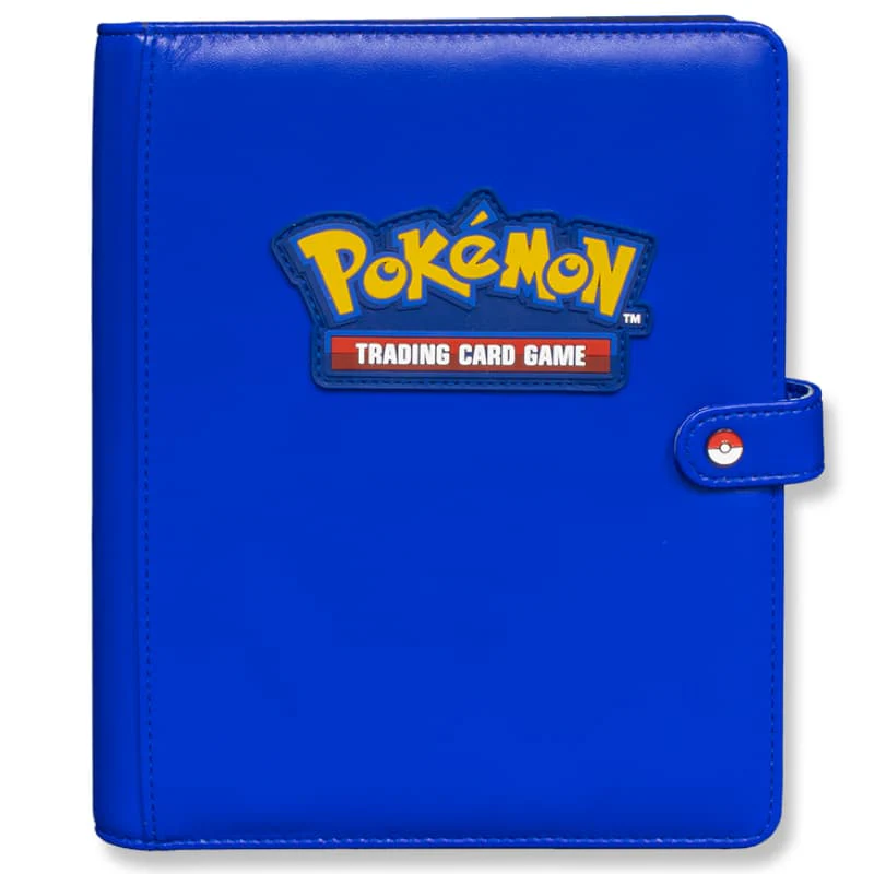 Ultra Pro Pokemon 4 Pocket Premium Snap Binder Blue - Image 2