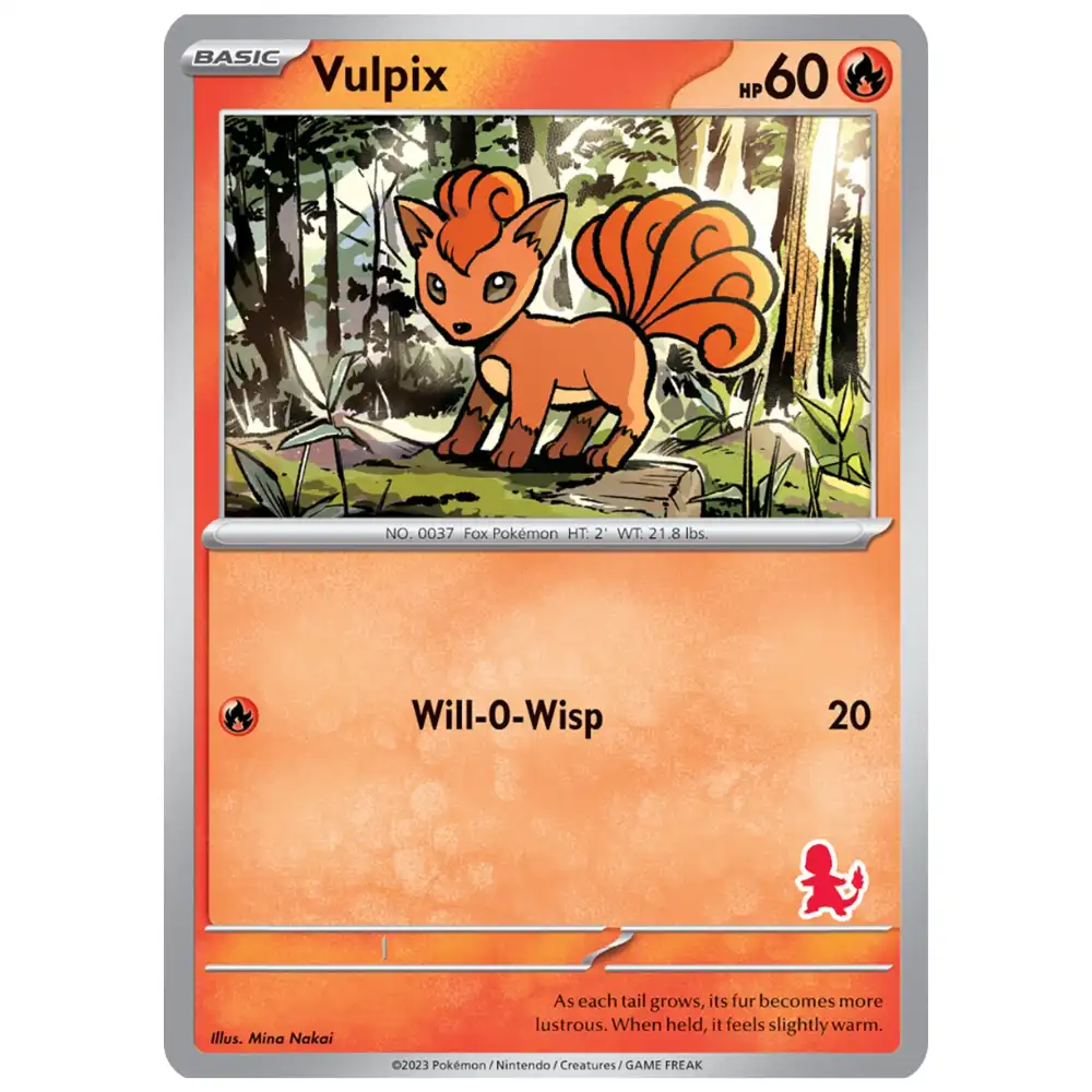 Vulpix - Glumanda Stempel - Mein erstes Spiel (DE)