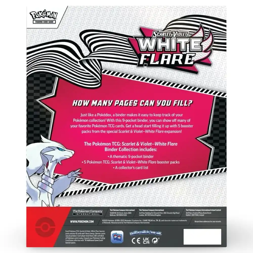 Pokemon White Flare - Binder Collection (SV10.5) - Image 3